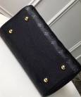 Сумка Louis Vuitton Montaigne Empreinte MM Bag Black